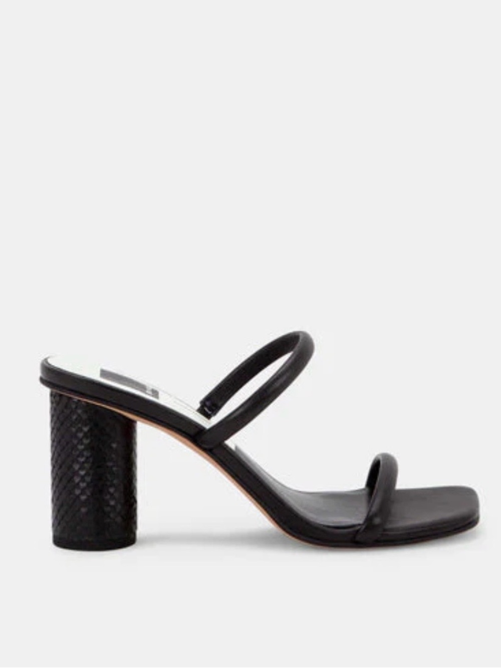 Dolce Vita  | Noles black double strap heel sandal